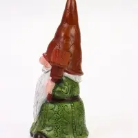Садовая фигура из полистоуна &laquo;Гном со скворечником&raquo;, 13&times;14&times;30 см, Greengo