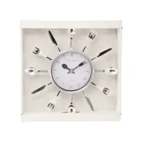 Часы настенные интерьерные &laquo;Вилки, ложки, поварешки&raquo;, серия: Кухня, бесшумные, плавный ход, 25&times;25 см, циферблат d=11 см, от батарейки 1&times;АА