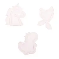 Набор для опытов &laquo;Эпоксидная смола&raquo;, брелоки с наполнением, 3 молда