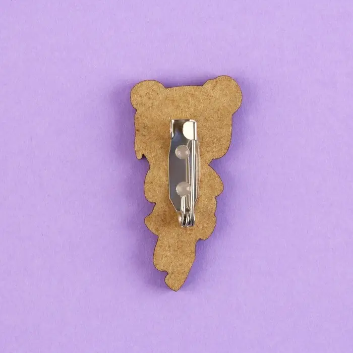 Значок деревянный «Милашка», аниме, 2 х 3,7 см Значок деревянный «Милашка», аниме, 2 х 3,7 см