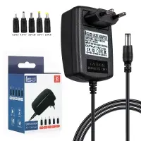 Блок питания 15V 2A с адаптерами ISA