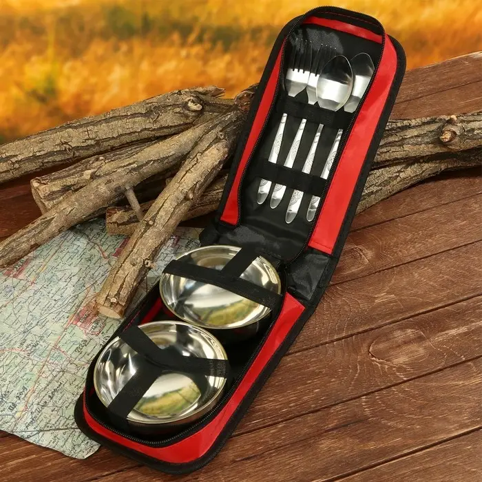 Подарочный набор для пикника «Природа зовёт»: 6 предметов Подарочный набор для пикника «Природа зовёт»: 6 предметов