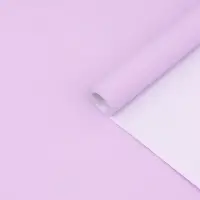 Бумага упаковочная крафт &laquo;Сиреневая&raquo;, 0.68&times;10&plusmn;5% м, 70 г