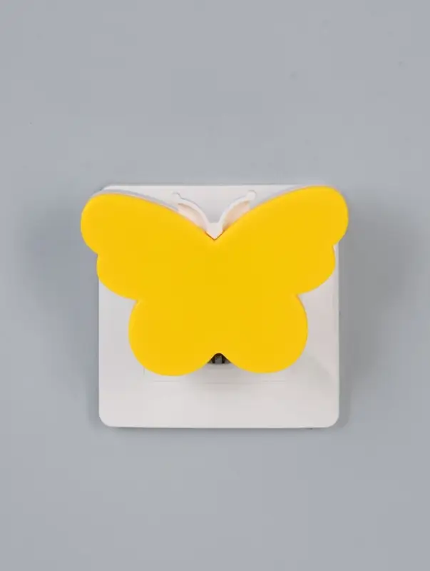 Ночник RISALUX &laquo;Бабочка&raquo;, LED, 1 Вт, жёлтый, 9&times;6&times;6 см