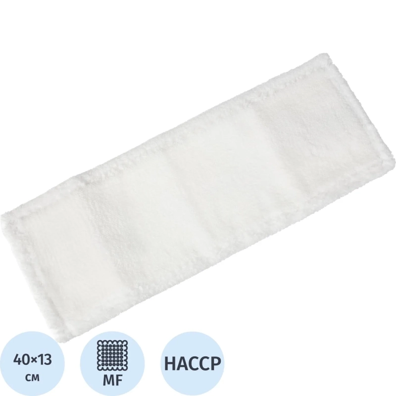 Насадка МОП 100% микрофибра белая 40см ГИ-020/8-09/17147