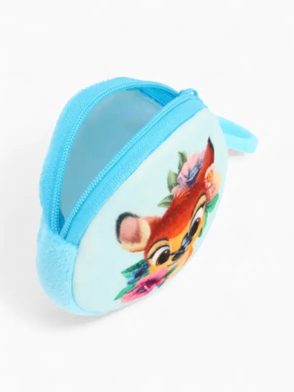 Кошелек детский плюшевый, Бэмби