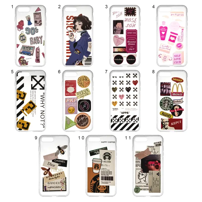 Чехол iPh 7/8 Plus TPU Tide case Чехол iPh 7/8 Plus TPU Tide case