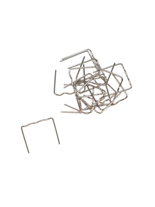 Скоба для ремонта пластика ТУНДРА, волнового типа, d=0.8 мм, 500 шт. Скоба для ремонта пластика ТУНДРА, волнового типа, d=0.8 мм, 500 шт.