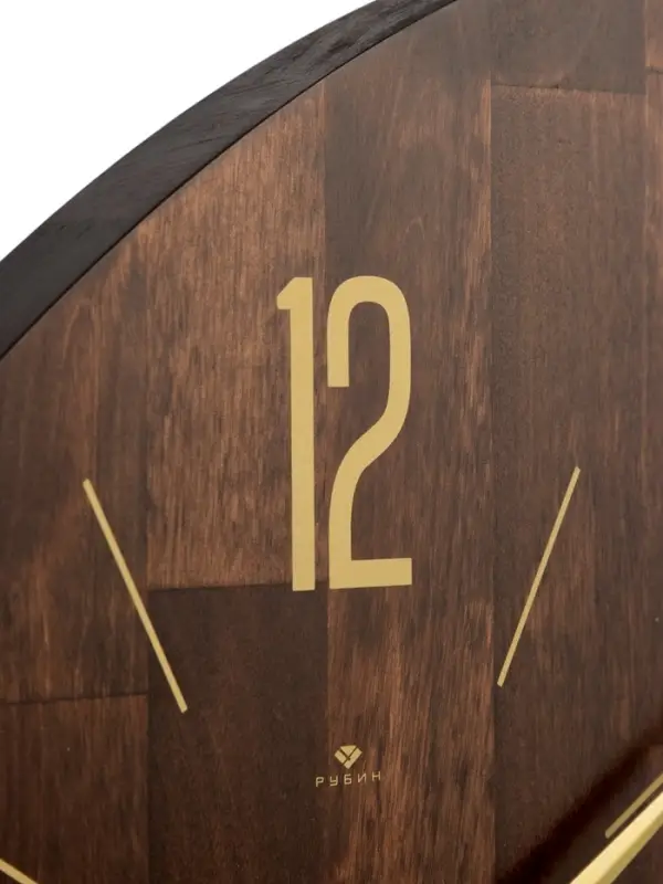 Часы настенные интерьерные &laquo;Ностальгия&raquo;, бесшумные, плавный ход, 42&times;24.5 см, дерево, от батарейки 1&times;АА