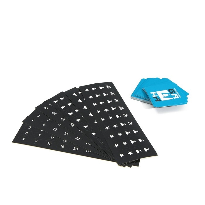 Новогодняя падающая башня «Новый год: Искать, не ронять», 54 бруска, наклейки, 50 карт, 18+ Новогодняя падающая башня «Новый год: Искать, не ронять», 54 бруска, наклейки, 50 карт, 18+