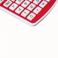 Калькулятор карманный, 08-разрядный, 5828 корпус, красный