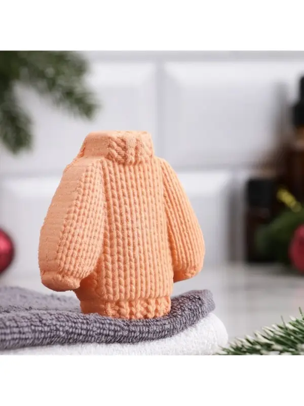 Бомбочка для ванн Бомбочка для ванн "Свитер" аромат глинтвейна, 130 г