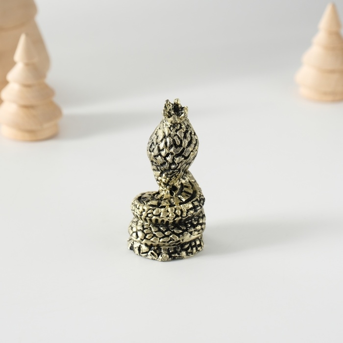 Сувенир полистоун Сувенир полистоун "Королевская кобра" МИКС 3х2,5х6 см