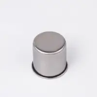 Стопка из нержавеющей стали, 60 мл, 4,5×4,5×4,2 см, внутренний диаметр 4 см