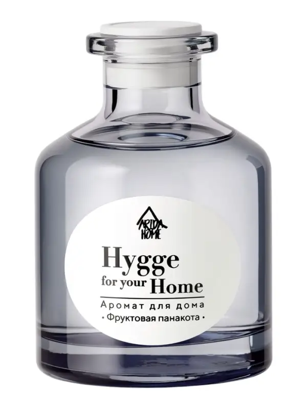 Диффузор ароматический с палочками Hygge Home Фруктовая панакота, 50 мл