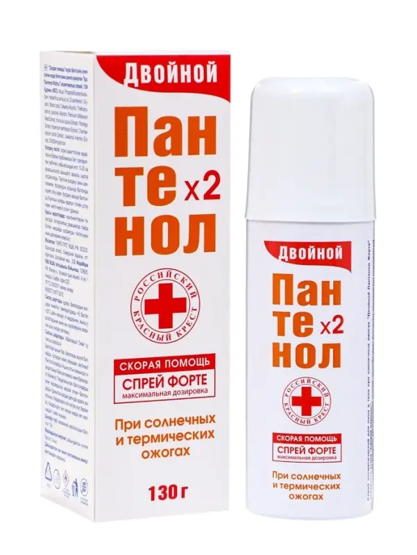 Спрей для тела &laquo;Скорая Помощь&raquo; Двойной пантенол Форте, от сухости и трещин кожи, 75 мл