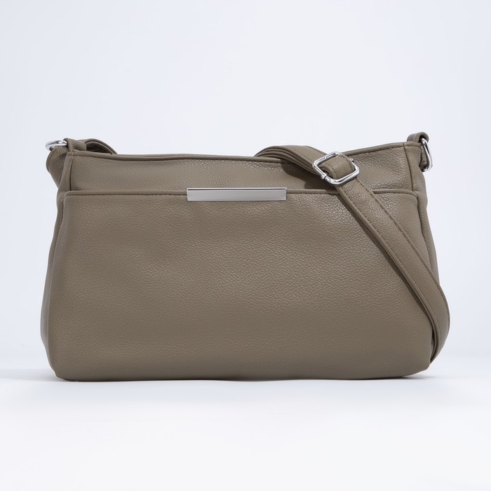 Сумка кросс-боди на молнии, цвет зелёный Сумка кросс-боди на молнии, цвет зелёный