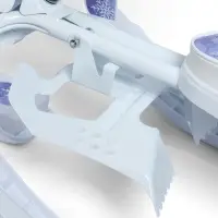 Снегокат растущий &laquo;Зимняя сказка&raquo; Snow Cat, со спинкой, белый