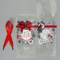 Коробка подарочная, складная из PVC &laquo;Счастья в Новом году&raquo;, 12&times;15&times;12 см