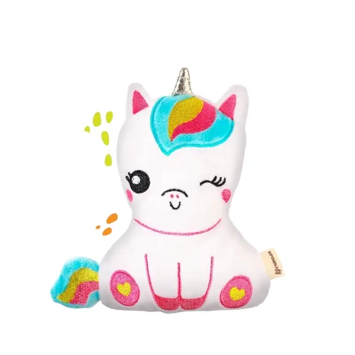 Игрушка грелка с вишневыми косточками Крошка Я &laquo;Единорог&raquo;, от 3 мес.