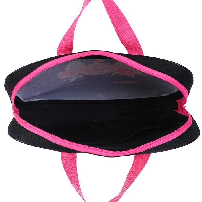 Папка с ручками текстильная А4, 350 х 270 х 70 мм, Calligrata "Единорог -мордочка"