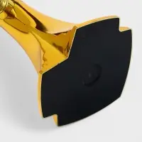 Башня пивная &laquo;Шар&raquo;, колба 3 л, ёмкость для льда, подсветка, пластик, золотистая