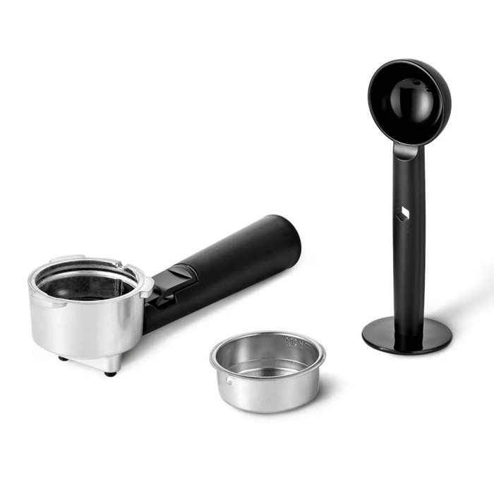 Кофеварка Kitfort КТ-7211, рожковая, 1100 Вт, 1.25 л, капучинатор, чёрная Кофеварка Kitfort КТ-7211, рожковая, 1100 Вт, 1.25 л, капучинатор, чёрная