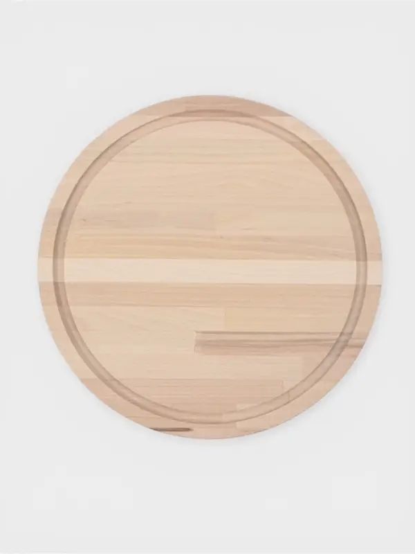 Доска разделочная круглая Доляна &laquo;Фортуна&raquo;, d=25 см, толщина 1.8 см, дерево берёза