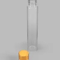 Баночки для хранения бисера, в крафтовой коробке, d=2.2&times;12 см, 5 шт.