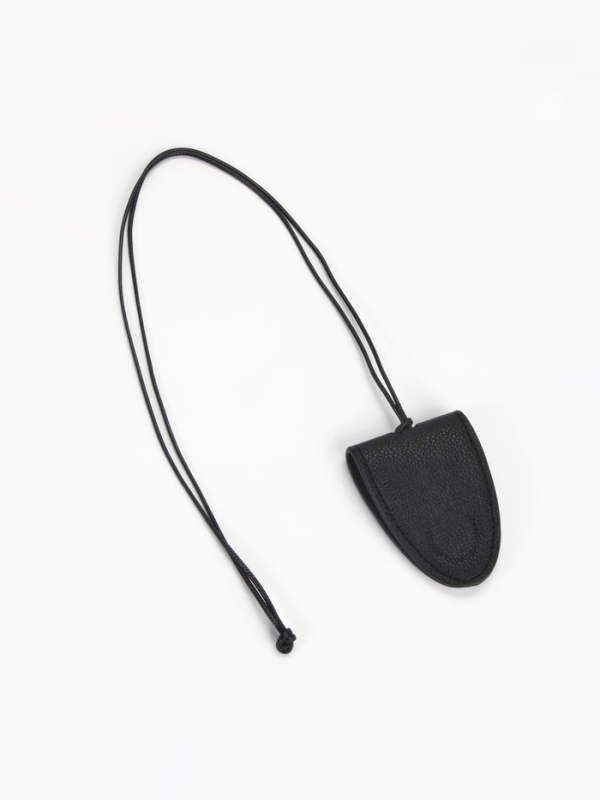 Держатель для очков на шею, шнурок  88 см, 4.5 х 7 см, чёрный Держатель для очков на шею, шнурок  88 см, 4.5 х 7 см, чёрный