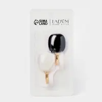 Набор самоклеящихся крючков LaDо́m Gold, 2 шт., 7.3&times;3.5&times;4 см