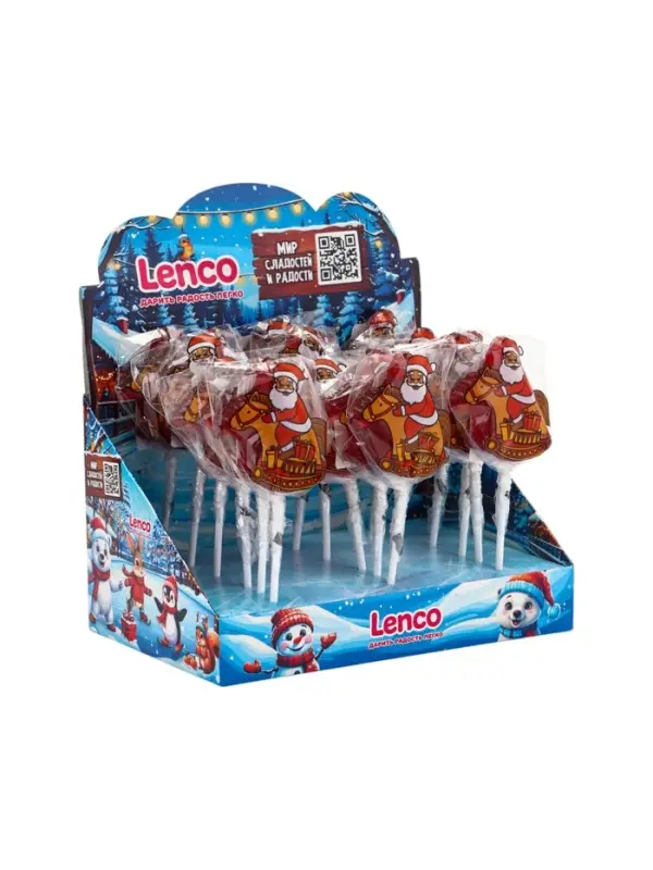 Карамель леденцовая «Дедушка мороз», малина со сливками, 22 г Карамель леденцовая «Дедушка мороз», малина со сливками, 22 г