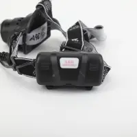 Фонарь налобный светодиодный 5Вт 400/200Лм IP40 SMD 3 режима аккумуляторный GA-805