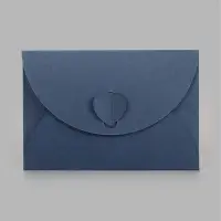 Конверт подарочный для сертификата, 10.5&times;7.2 см, синий
