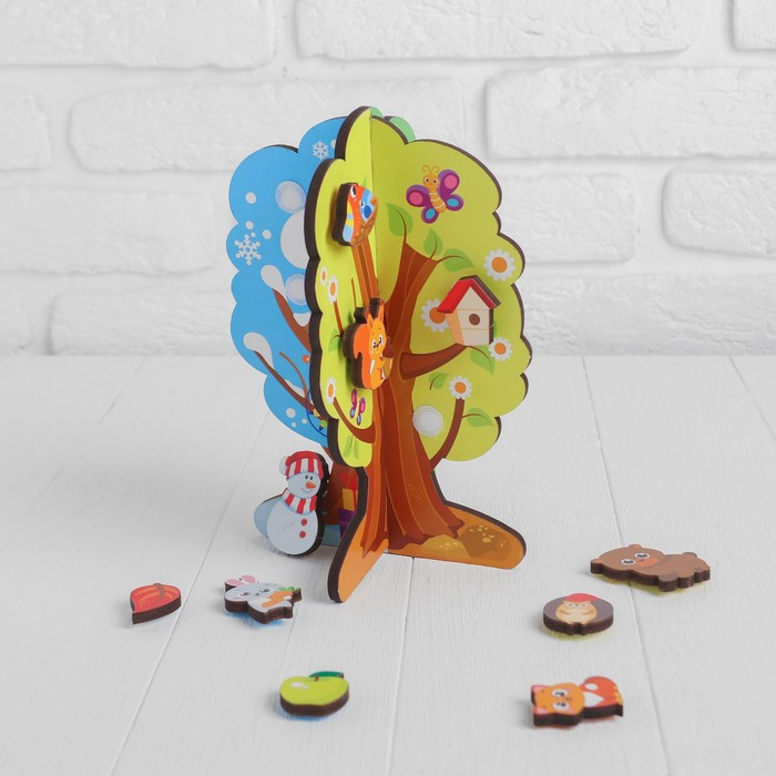 Головоломка «Липучки. Времена года» Головоломка «Липучки. Времена года»