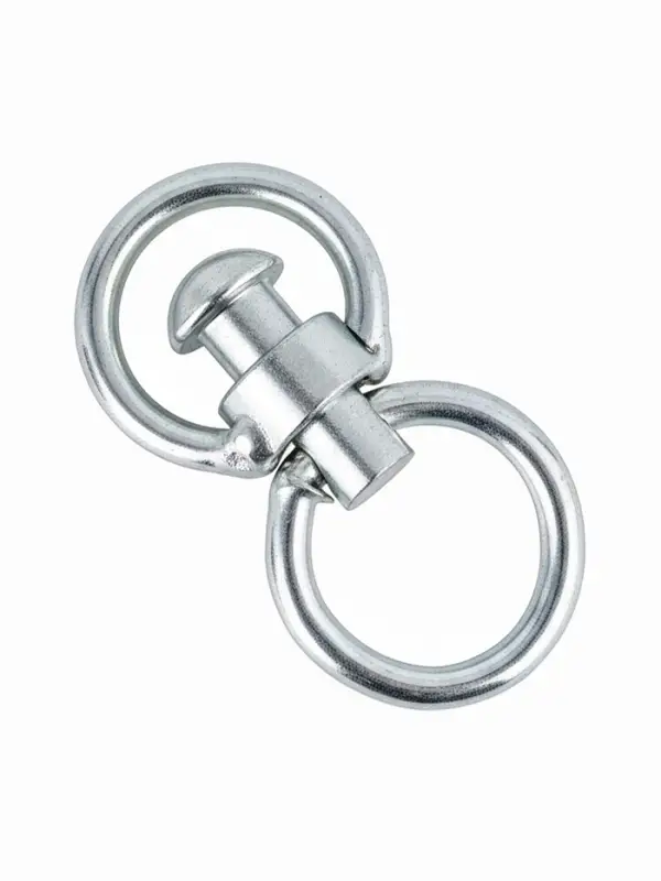 Вертлюг с кольцом, большой (длина-9 см, ширина-4.5 см) 10 шт.