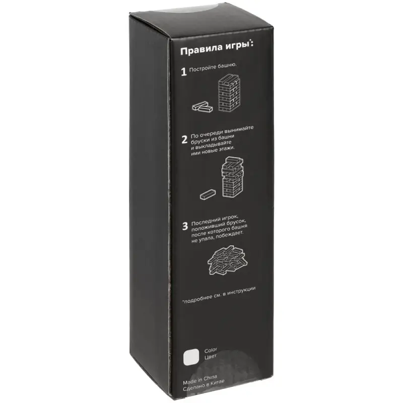 Игра «Деревянная башня мини», красная Игра «Деревянная башня мини», красная
