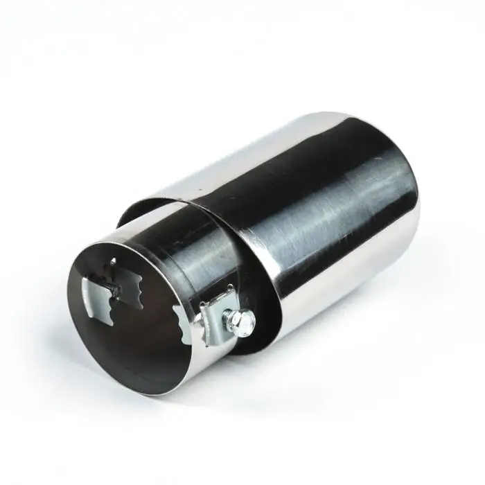 Насадка на глушитель скошенная 140&times;60 мм, посадочный 60 мм