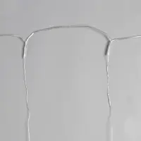 Гирлянда &laquo;Занавес&raquo; 2&times;2 м, роса, IP20, серебристая нить, 300 LED, свечение мульти, 12 В