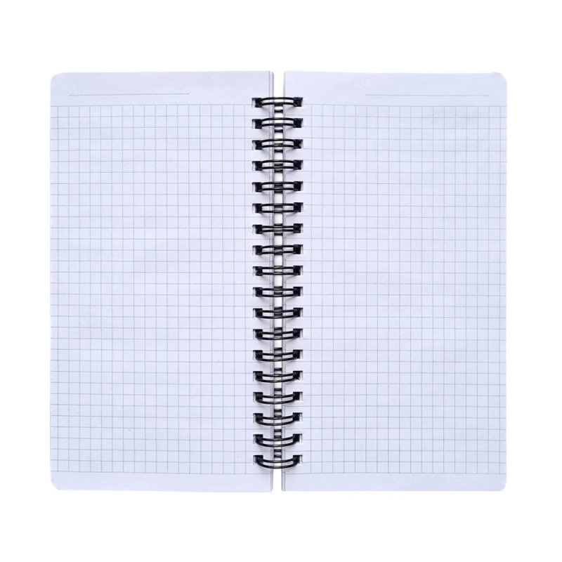 Блокнот 94х174мм,100л,клетка,спираль,тв.обл,Be Smart,Sence,N3733