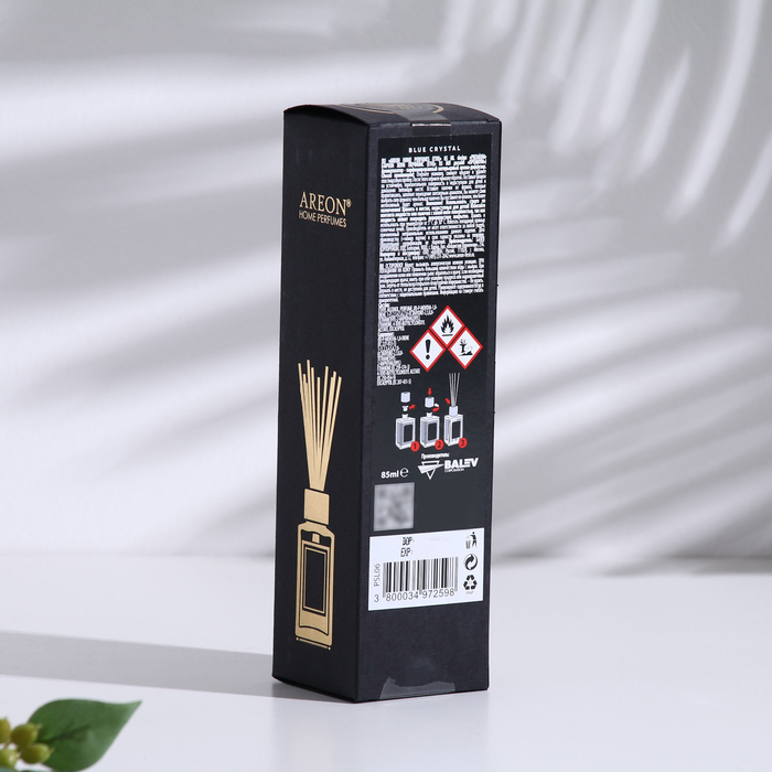 Диффузор ароматический для дома Areon Sticks Premium, 85 мл, "Blue Crystal"