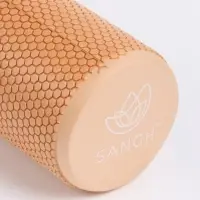 Ролик массажный Sangh, 30&times;9 см, персиковый