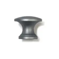 Ручка-кнопка CAPPIO RK148, d=24 мм, цвет графит, 8 шт.