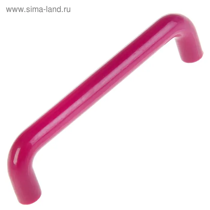 Ручка скоба PLASTIC 009, пластиковая, м/о 96 мм, сливовая Ручка скоба PLASTIC 009, пластиковая, м/о 96 мм, сливовая