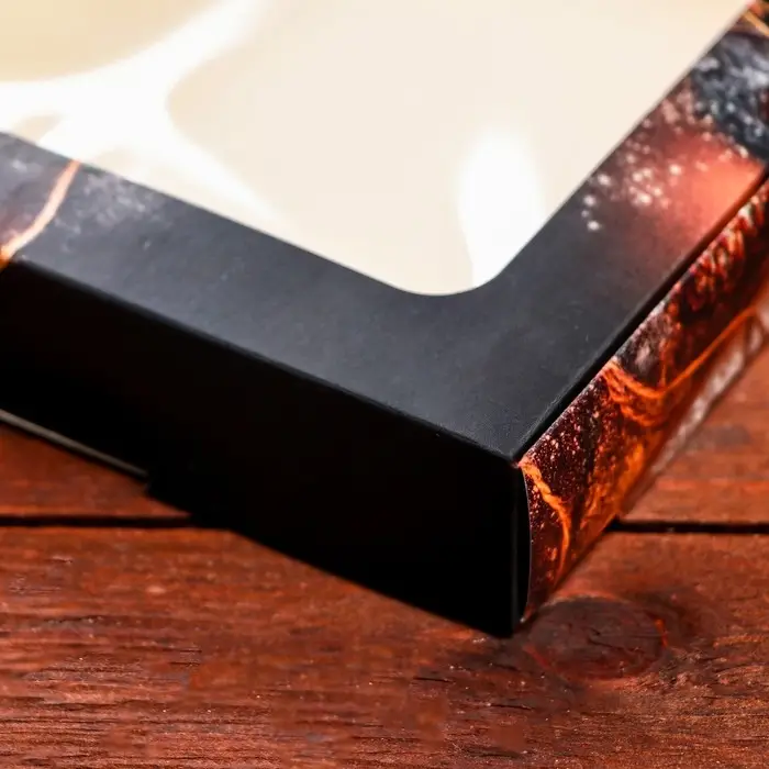 Коробка самосборная «Новогодние подарки», 16×16×3 см