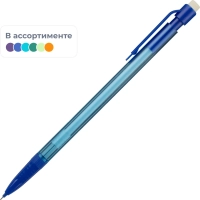 Карандаш механический 0,5мм, пластиковый прозр.корп, в ассорт SMP003