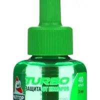 Дополнительный флакон-жидкость от комаров &laquo;Раптор&raquo; Turbo, без запаха, 40 ночей