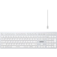 Клавиатура A4Tech Fstyler FBX50C белый USB BT (FBX50C WHITE)