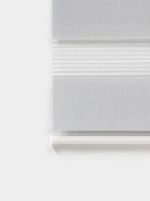 Штора рулонная 50&times;160 см &laquo;День и Ночь&raquo;, по полотну 46&times;160 см, цвет стальной