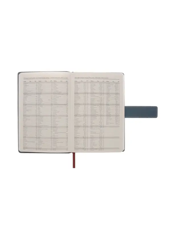 Ежедневник недатированный формат А5, с хлястиком, 128л, линия, пвх, Индиго Ежедневник недатированный формат А5, с хлястиком, 128л, линия, пвх, Индиго